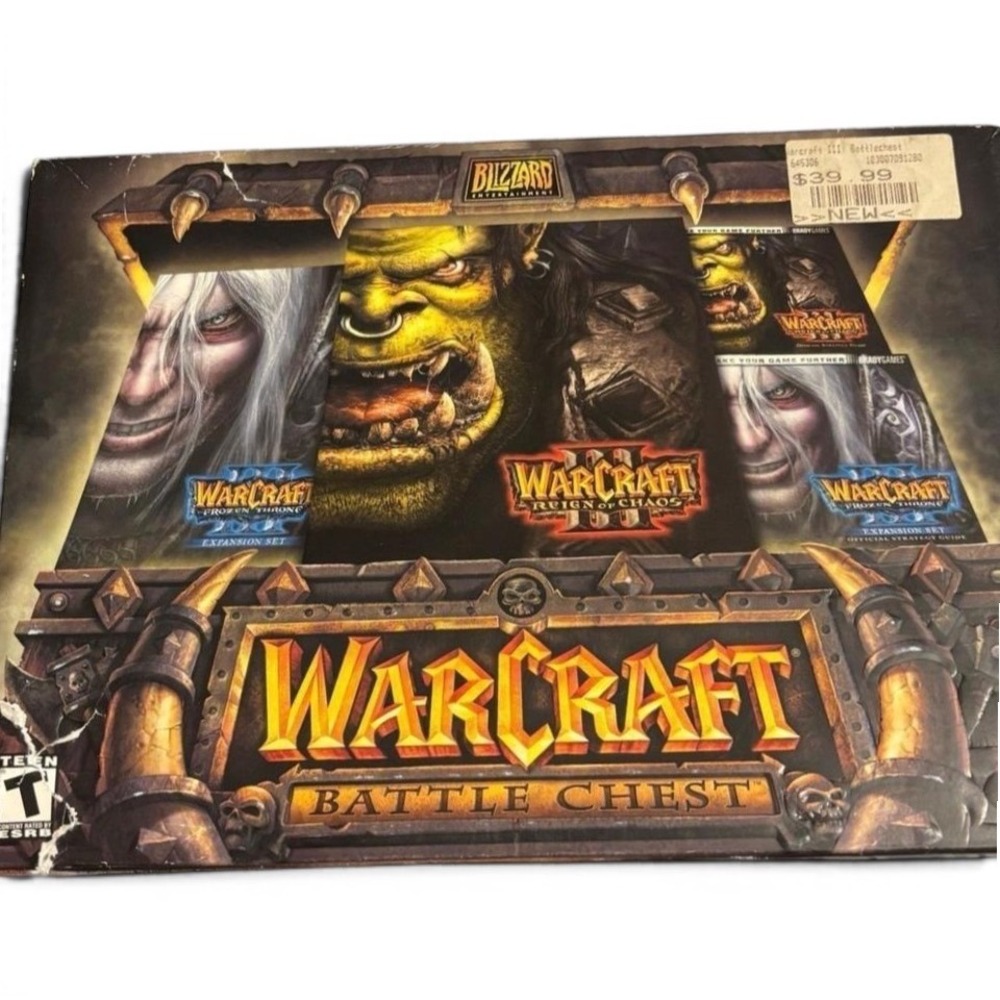 Warcraft III Battle Chest PC Mac Reign of Chaos Frozen Throne Strategy Guides
